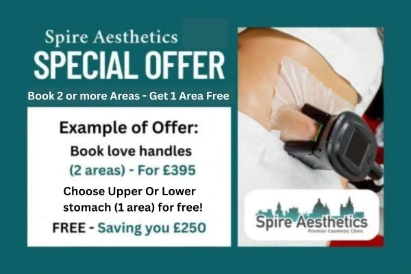 Fat Freezing Promotion South Shields from Spire Aesthetics - Book Today!